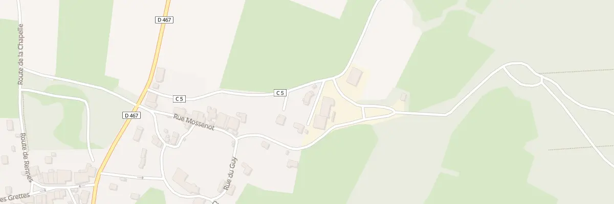 Plan du 7 Rte de By à La Chapelle-sur-Furieuse