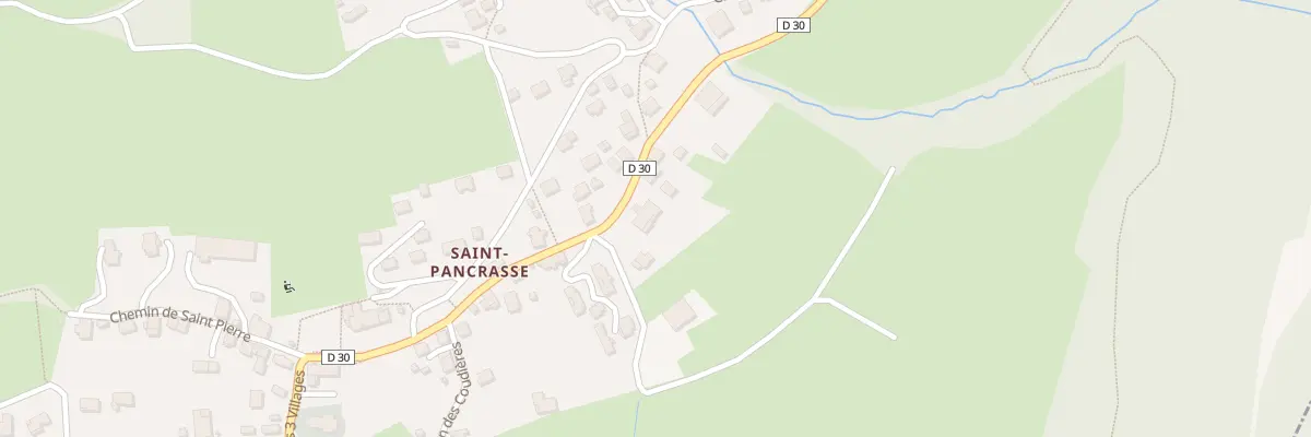 Plan du 1640 Rte des Trois Villages (Pancr) à Plateau-des-Petites-Roches
