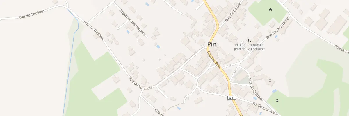 Plan du 6A Rue du Touillon à Pin