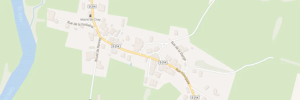 Plan du 5021 Le Village à Chay