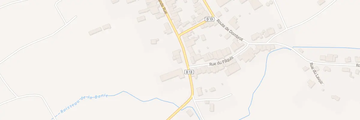 Plan du 274 Rue Grande Rue à Suriauville