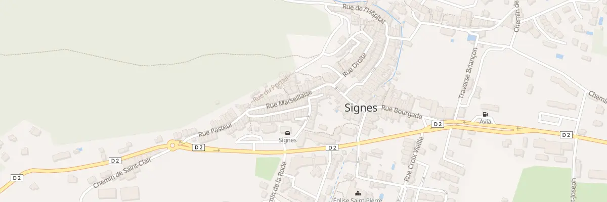 Plan du 11 Rue Marseillaise à Signes