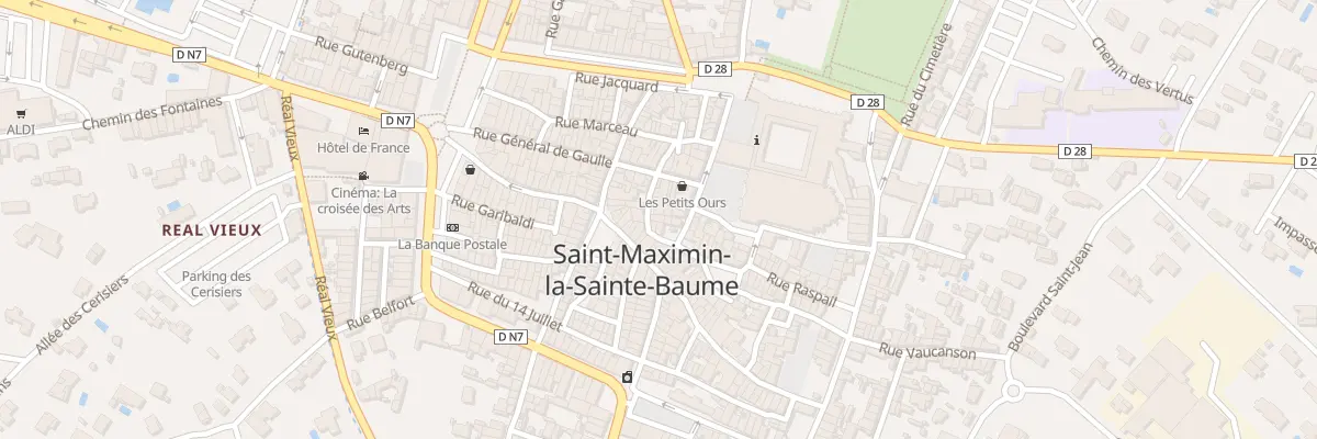 Plan du 19 Rue Baudin à Saint-Maximin-la-Sainte-Baume