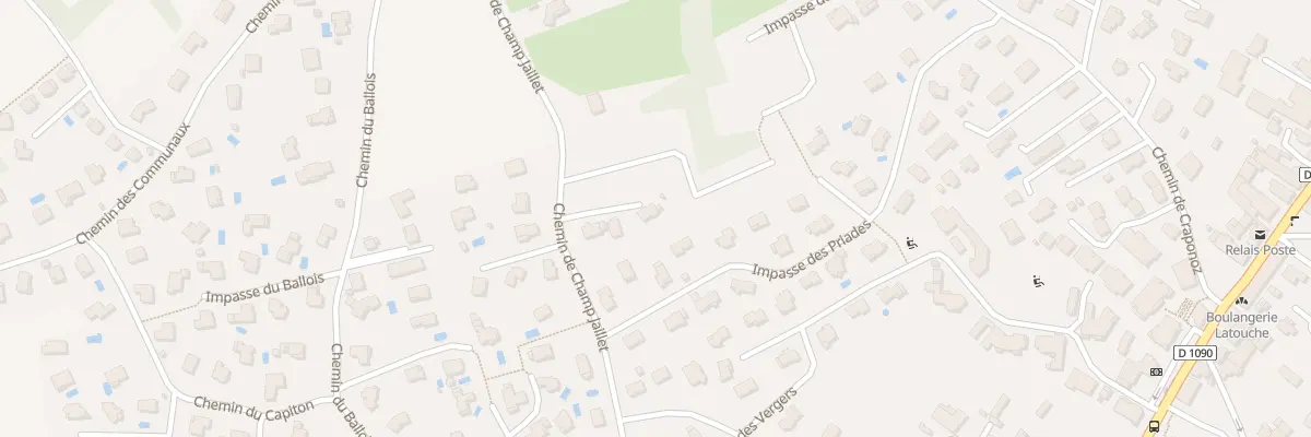 Plan du 5641 Les Grands Champs à Bernin