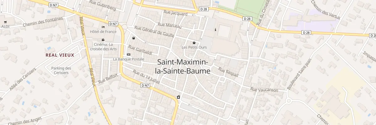 Plan du 16 Rue Baudin à Saint-Maximin-la-Sainte-Baume