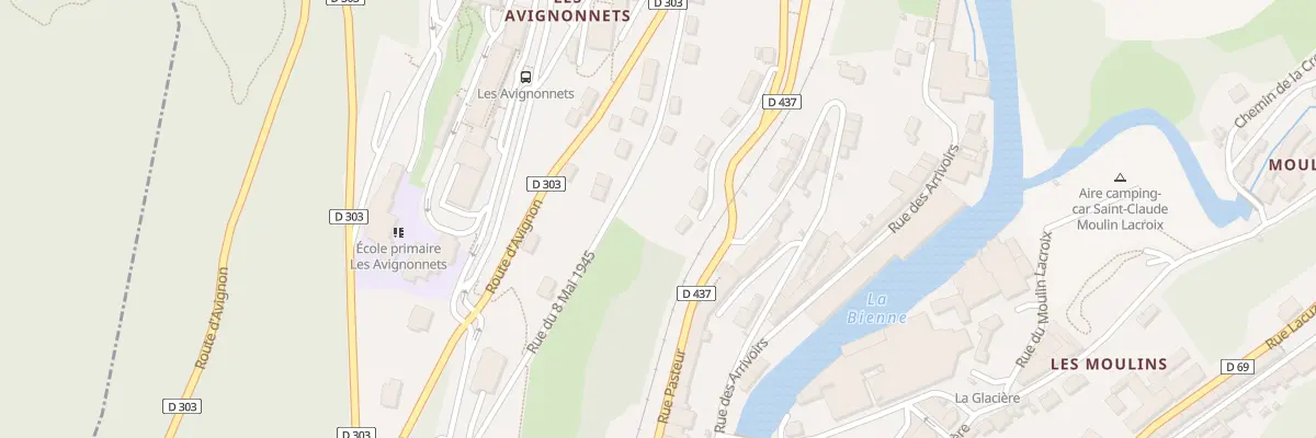 Plan du 5 Imp du Valèvre à Saint-Claude