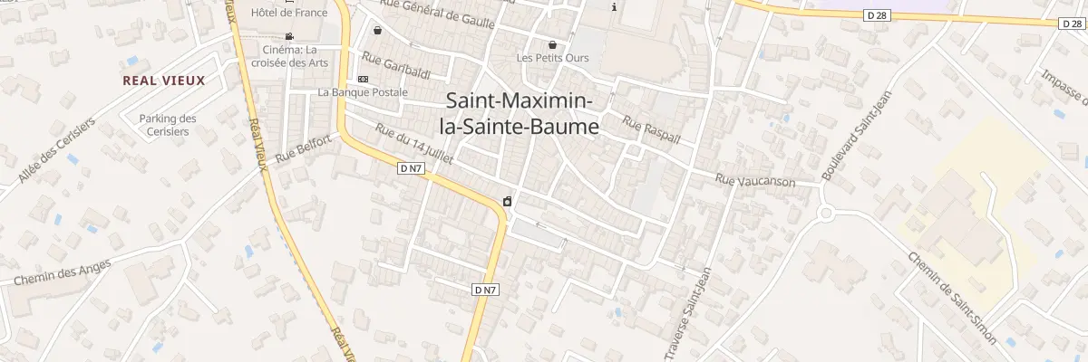 Plan du 118 Rue du 14 Juillet à Saint-Maximin-la-Sainte-Baume