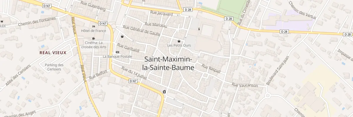 Plan du 102 Rue Baudin à Saint-Maximin-la-Sainte-Baume