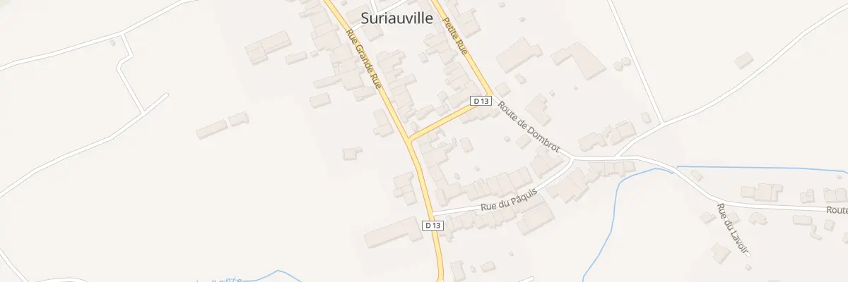 Plan du 214 Rue Grande Rue à Suriauville