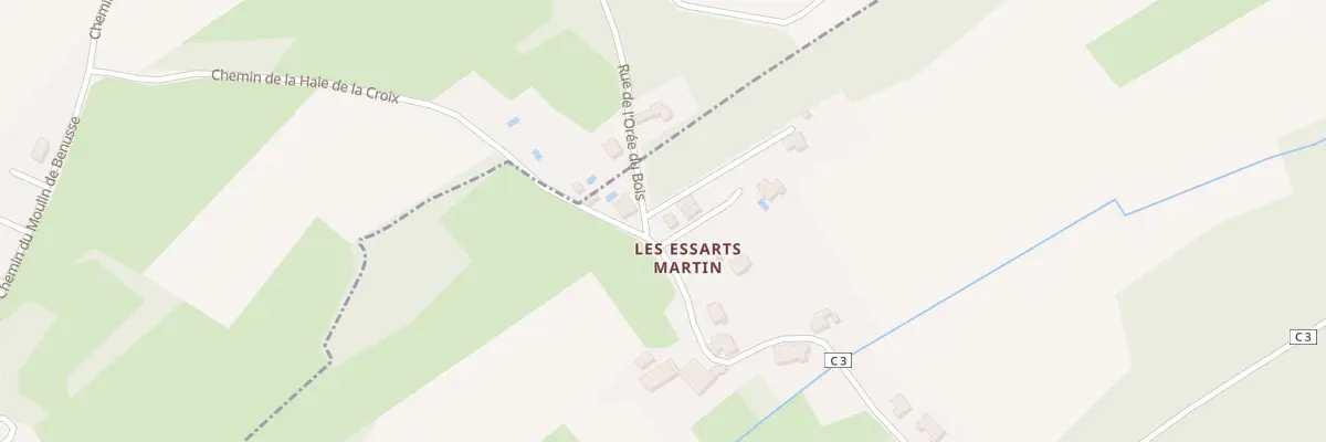 Plan du 16 Che de l’Orée du Bois à Velesmes-Essarts