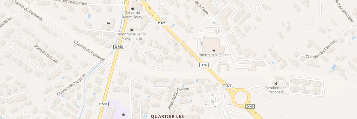Plan du 145 Imp de la Croix Rouge à Saint-Maximin-la-Sainte-Baume