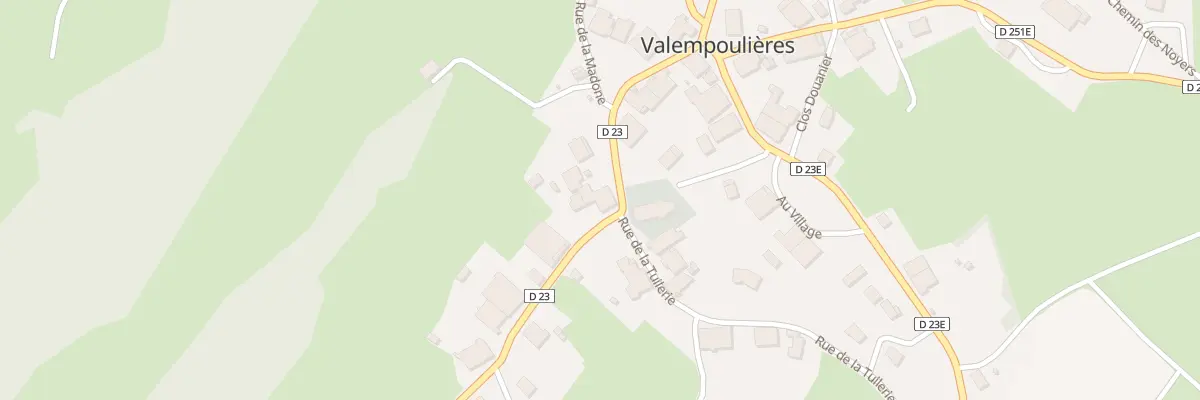 Plan du 10 Rue de l’Eglise à Valempoulières