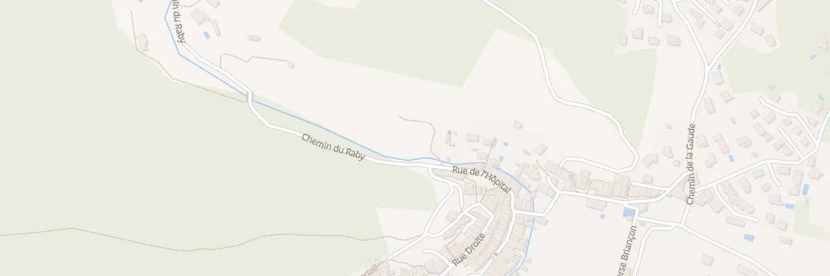 Plan du 2 Che du Raby à Signes