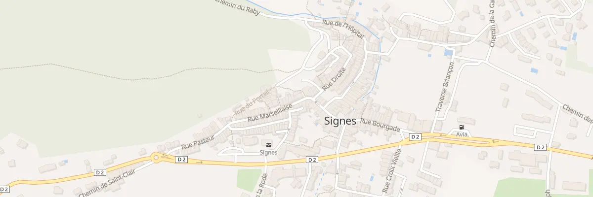 Plan du 4 Rue Marseillaise à Signes