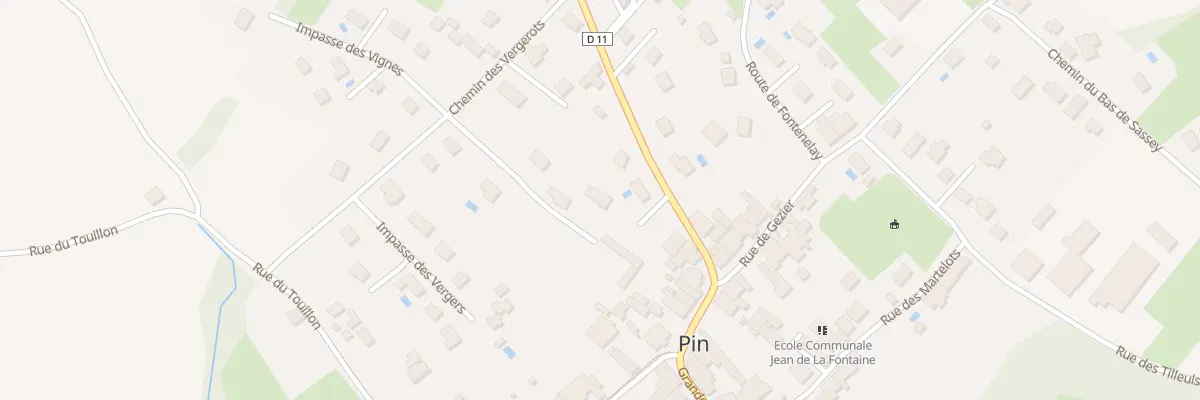 Plan du 63 Gr Grande Rue à Pin