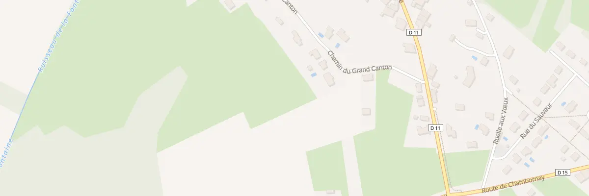 Plan du 7 Che du Grand Canton à Pin