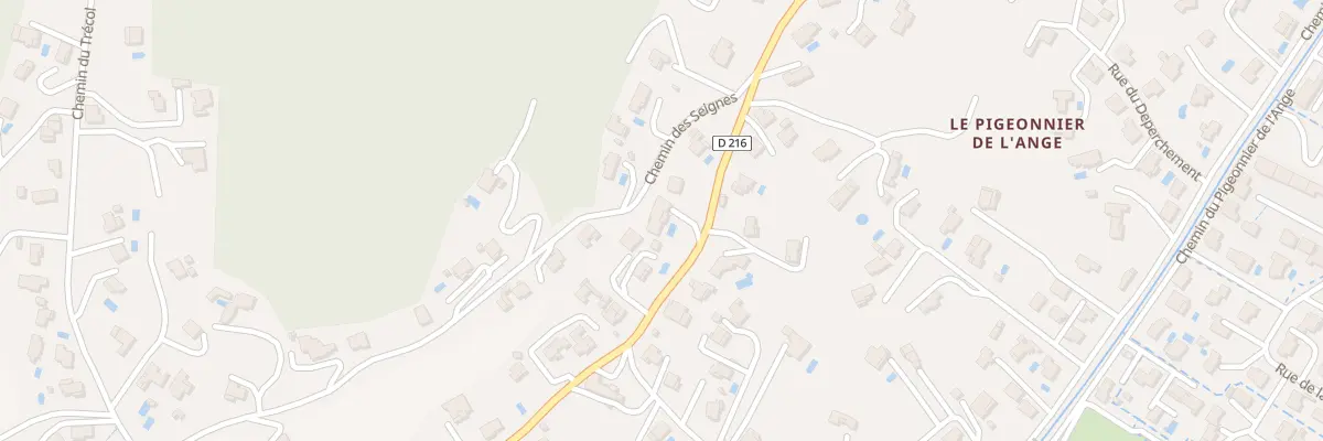 Plan de Che des Oliviers à Villeneuve