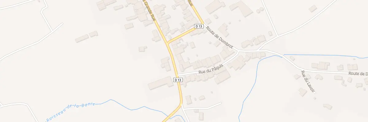 Plan du 273 Rue Grande Rue à Suriauville