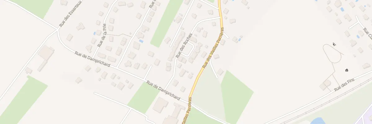 Plan du 20 Rue des Roches à Dannemarie-sur-Crète