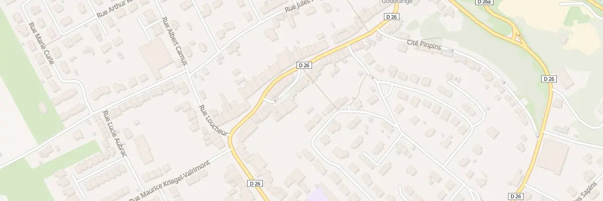 Plan du 31 Rue Jean Jaurés à Hussigny-Godbrange