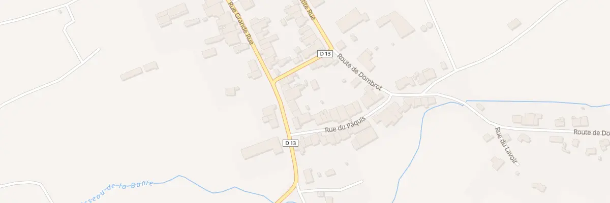Plan du 261 Rue Grande Rue à Suriauville