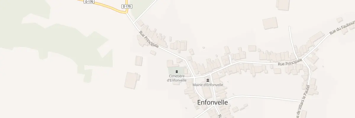 Plan du 29 Rue Principale à Enfonvelle
