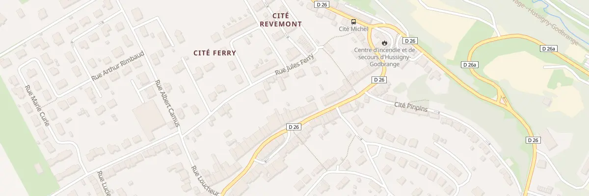 Plan du 32 Rue Jean Jaurés à Hussigny-Godbrange