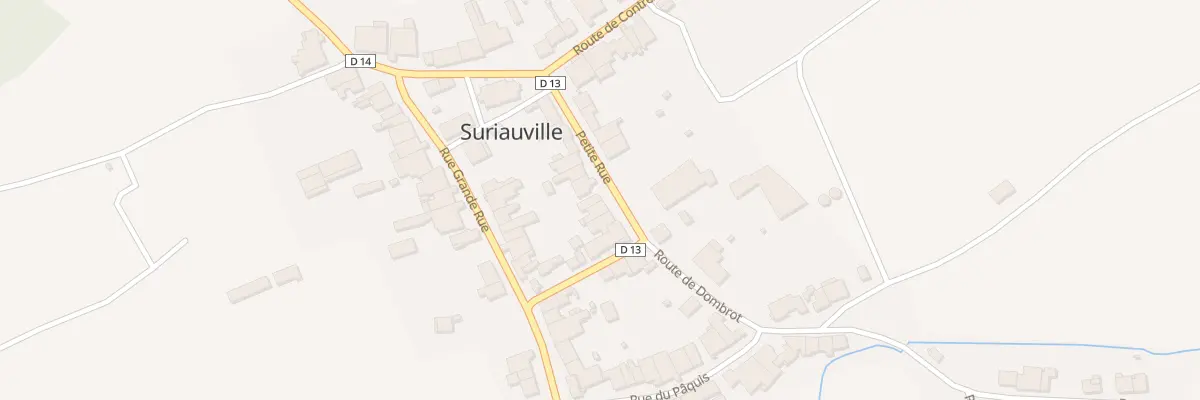 Plan du 106 Ptr Petite Rue à Suriauville