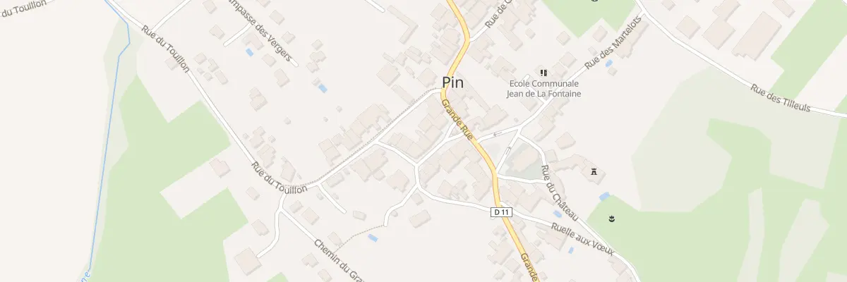 Plan du 8 Rue de la Fontaine à Pin