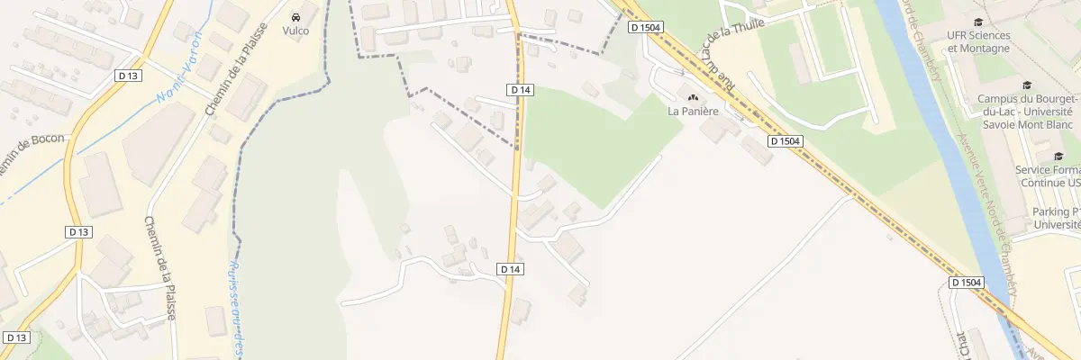 Plan du 4842 Rte du Tremblay à La Motte-Servolex