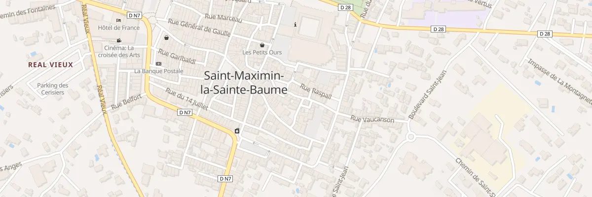 Plan du 26B Rue de Strasbourg à Saint-Maximin-la-Sainte-Baume