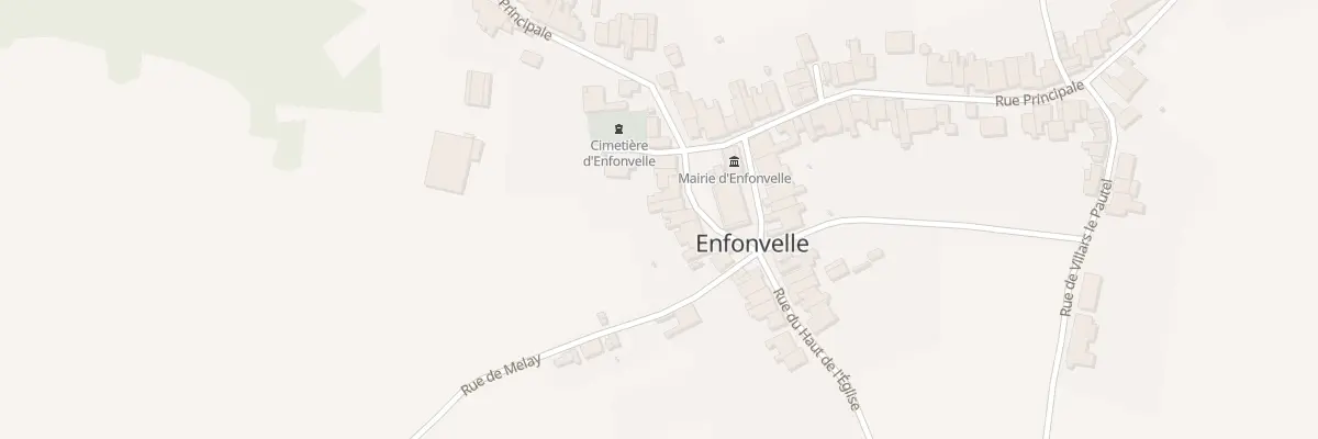 Plan du 6 Rue de l’Eglise à Enfonvelle