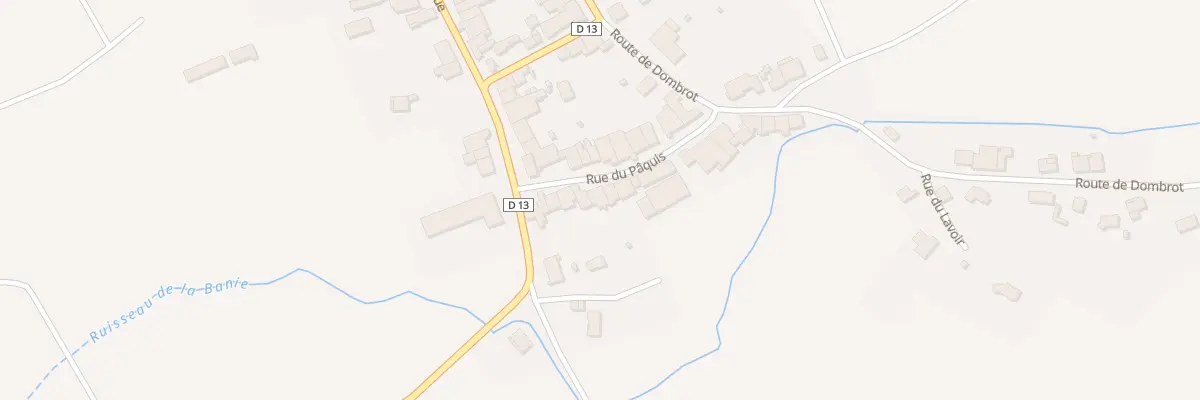 Plan du 111 Rue du Paquis à Suriauville
