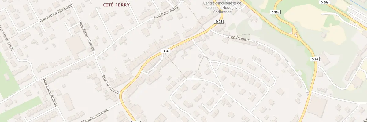 Plan du 25B Rue Jean Jaurés à Hussigny-Godbrange