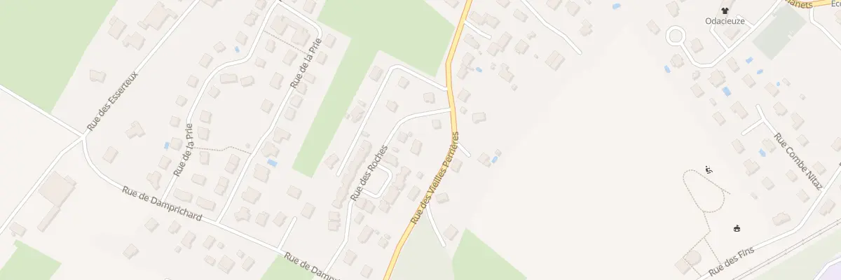 Plan du 4 Rue des Roches à Dannemarie-sur-Crète