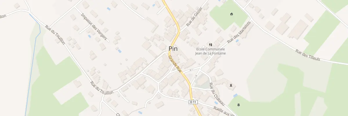 Plan du 36 Gr Grande Rue à Pin