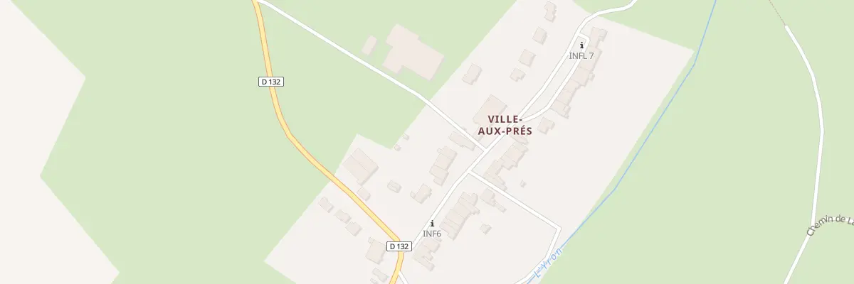 Plan du 9 Rue des Meuniers à Ville-sur-Yron