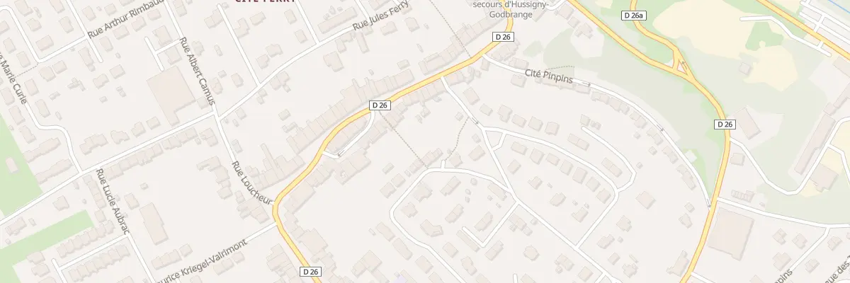 Plan du 25T Rue Jean Jaurés à Hussigny-Godbrange