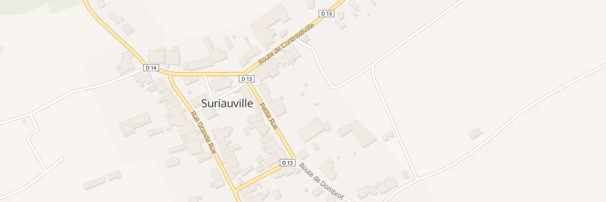 Plan du 83 Petite Rue à Suriauville