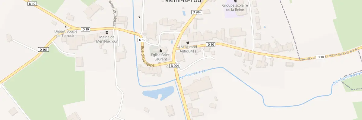 Plan du 2 Rue de Verdun à Ménil-la-Tour