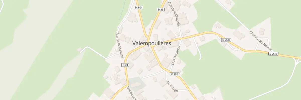 Plan du 8 Pl de la Mairie à Valempoulières