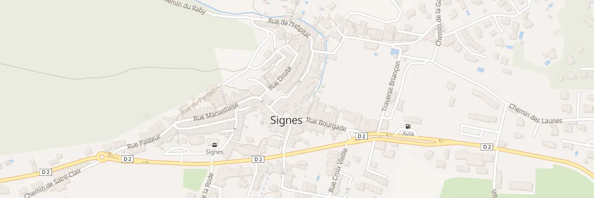 Plan du 6 Rue Louis Lumière à Signes