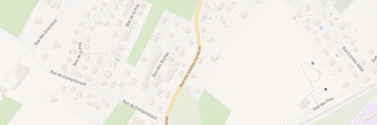 Plan du 14 Rue des Vieilles Perrières à Dannemarie-sur-Crète