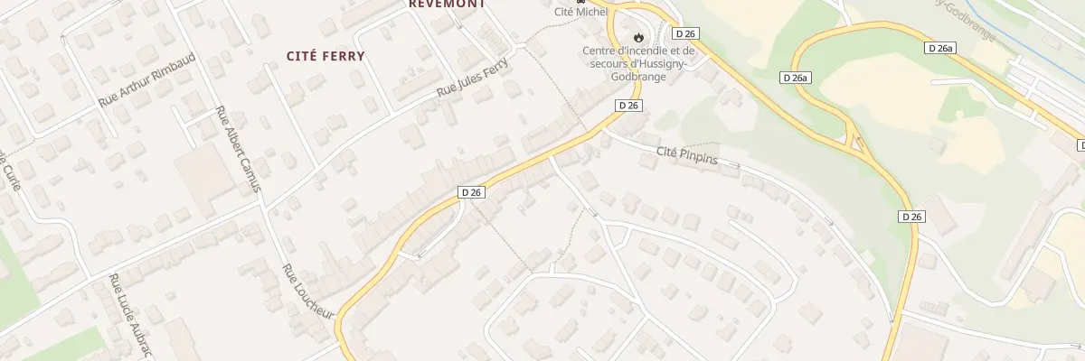 Plan du 17 Rue Jean Jaurés à Hussigny-Godbrange