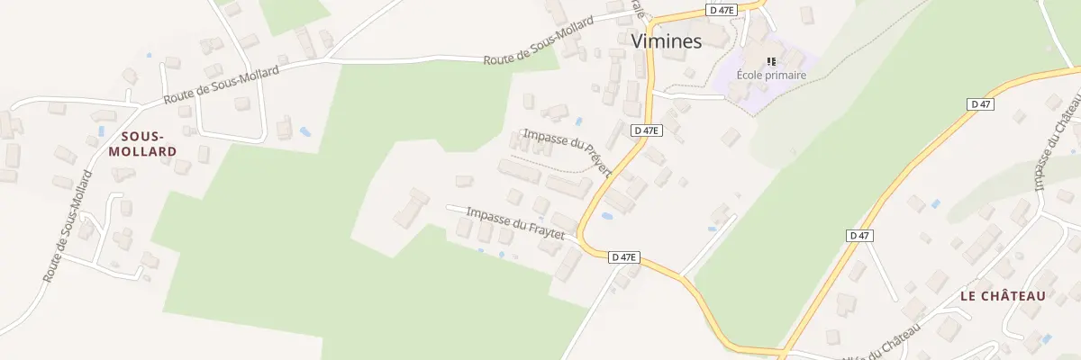 Plan du 59 All du Prévert à Vimines