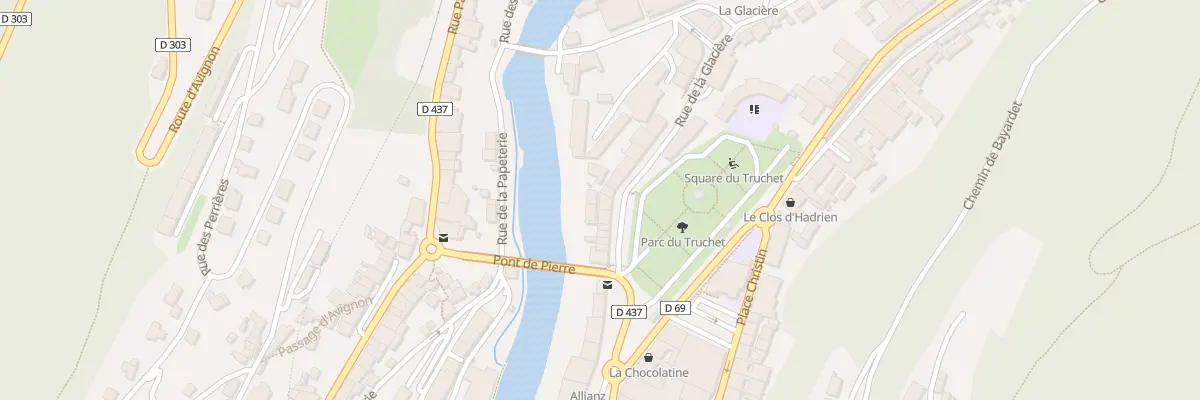 Plan du 7 Rue de la Glacière à Saint-Claude