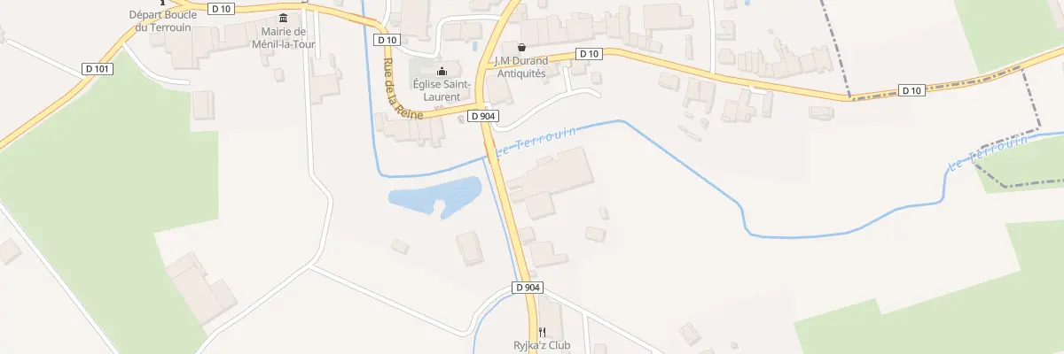 Plan du 3 Rue Nationale à Ménil-la-Tour