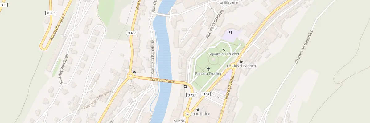 Plan du 9 Rue de la Glacière à Saint-Claude