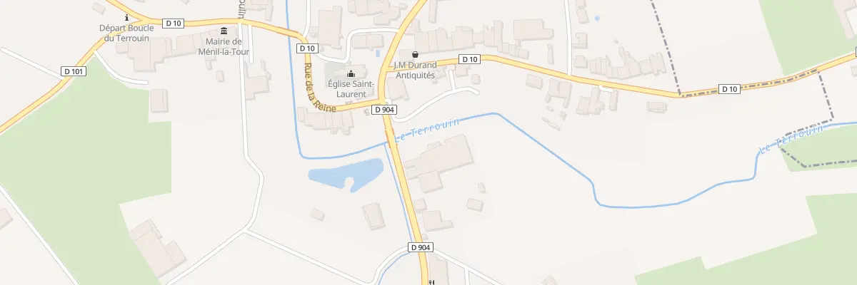 Plan du 1C Rue Nationale à Ménil-la-Tour