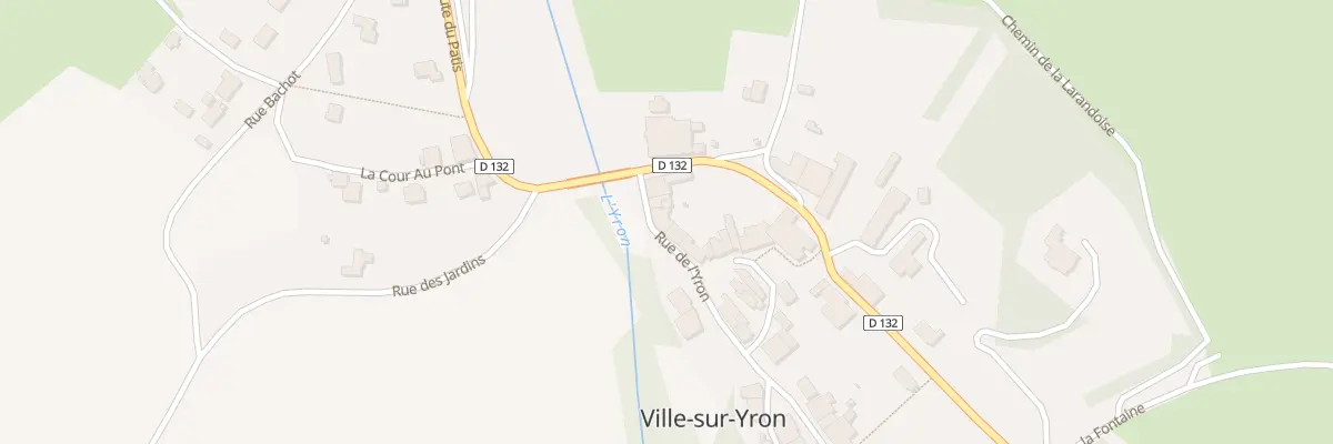 Plan du 7 Rue de l’Yron à Ville-sur-Yron